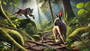 El Conejo y el Lince, Un Encuentro A Pleno Día